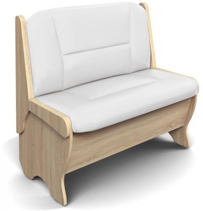 Скамья Лотос 950 дуб сонома/милк