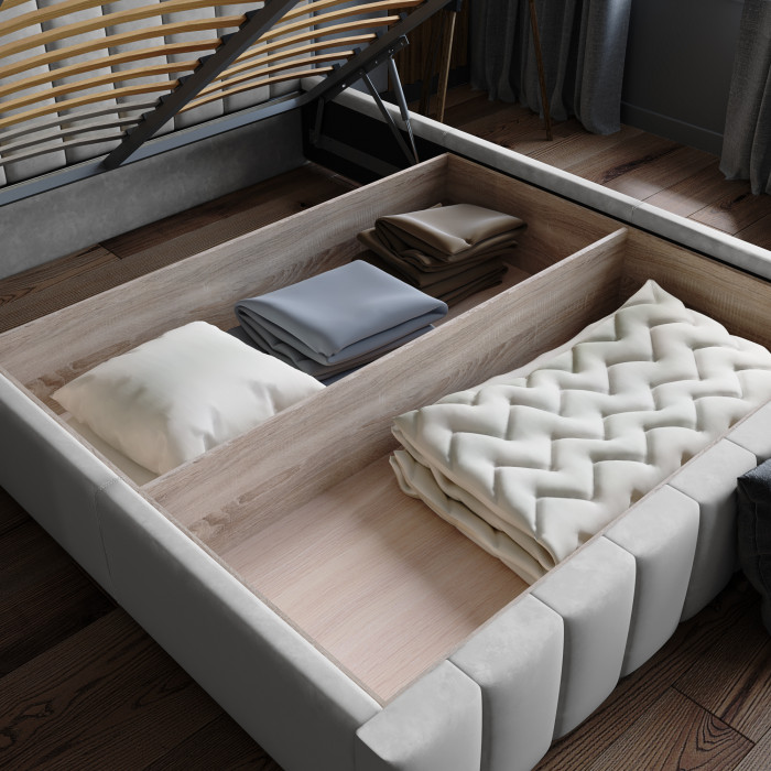 Нега Кровать интерьерная 900 бежевый, ПМ