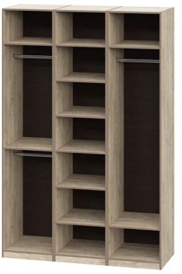 Шкаф без фасадов Этна 1.5 м. Комплект 7