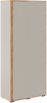 Шкаф угловой приставной Асцелла, Кашемир/Крафт золотой