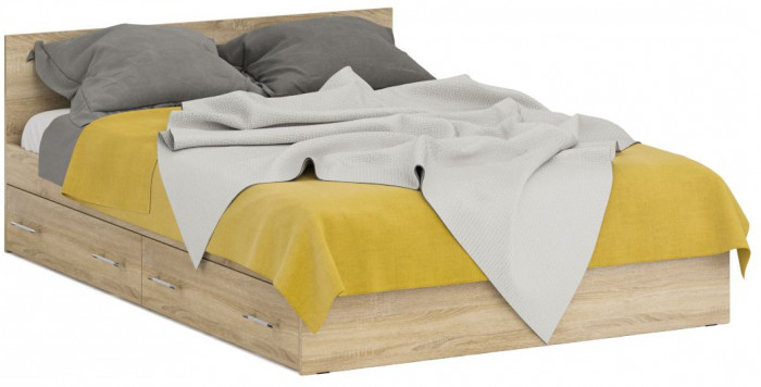 Спальня Стандарт 2-1400Я, дуб сонома