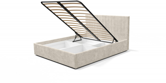 Кровать с подъемным механизмом Хлоя 1,6м, Миндаль