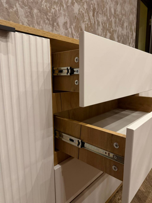 Марвэл Комод 2 двери 4 ящика (1600), Кашемир