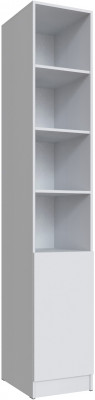 Стеллаж Мадрид (0,4) с дверкой, Белый