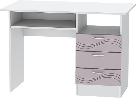 Детская комната Бриз МДФ, набор 6, Белый/Ирис (Волна)