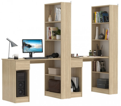 Лайт Шкаф комбинированный 10.01 + 10.01, цвет плэйн, ШхГхВ 230,6х58,2х179 см., универсальная сборка(обязательно крепление к стене)