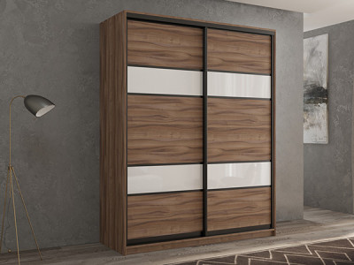 Шкаф-купе Кааппи 8 Орех Тьеполло 140х45х230 см