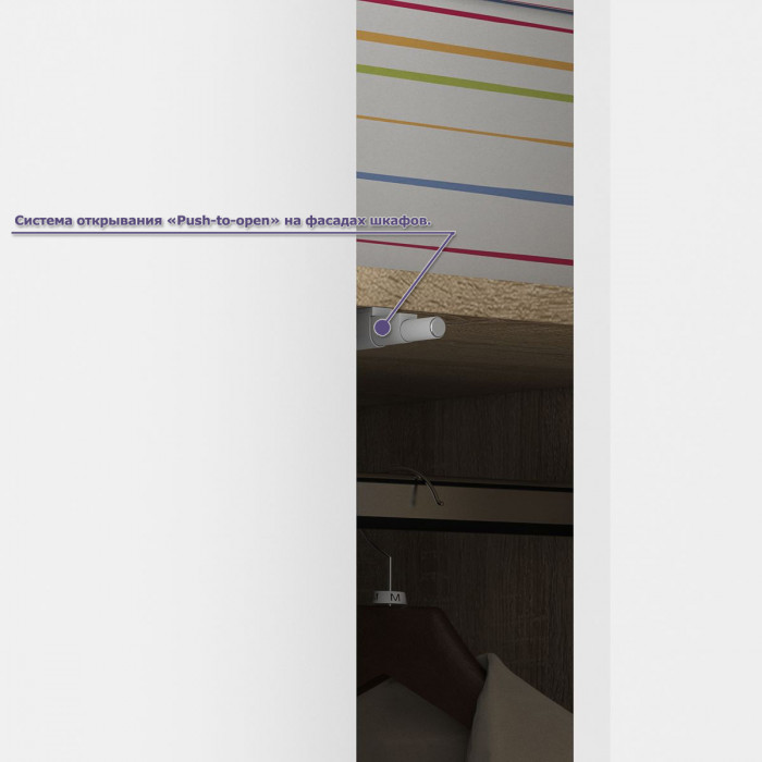 Мори Стол компьютерный МС-6 правый + Шкаф МШ800.1, цвет дуб сонома/белый, ШхГхВ 170,4х50,4х209,6 см., выдвижные ящики справа, НЕ универсальная сборка