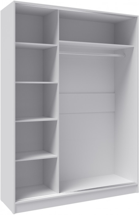 Шкаф-купе Стиль-2 1400, Дуб крафт золотой/Графит серый