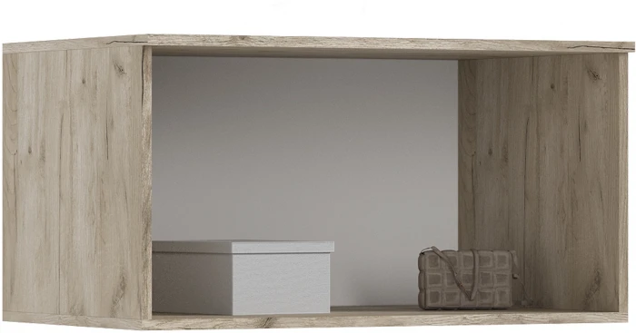 Норд Композиция Шкафов с антресолями + Терминал, Крафт серый/Кашемир