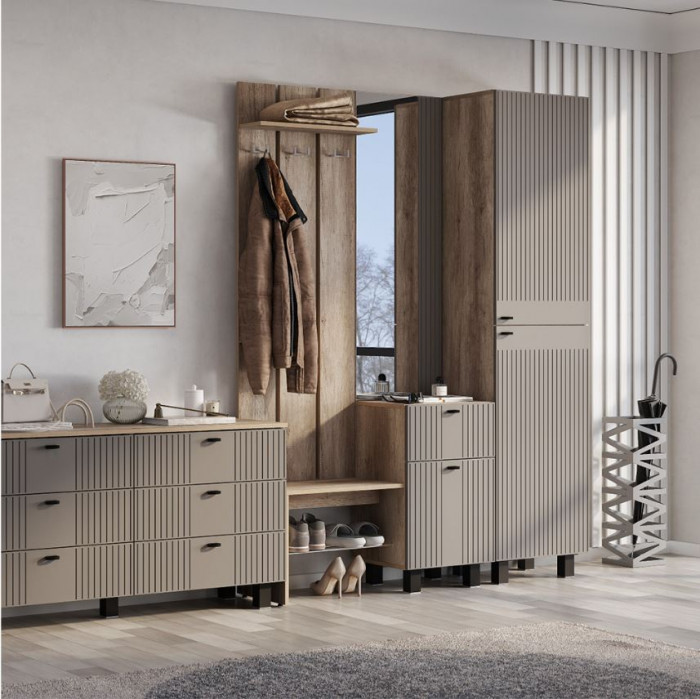 Прихожая "Олива" ПР-04 Дуб каньон/MF14