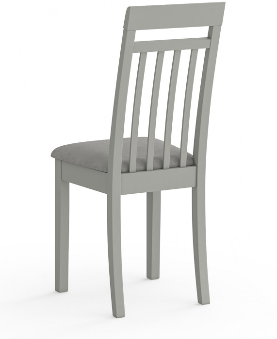 Стул Мебель--24 разборный Гольф-11, цвет серый, обивка ткань велюр серый 63, ШхГхВ 40х40х100 см., от пола до верха сиденья 47 см.