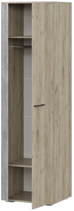 мс для прихожей Бостон ШК-600 дуб крафт серый/бетонный камень