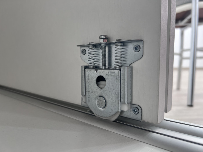 Шкаф-купе Стиль-2 1400, Дуб крафт серый/Дуб крафт белый