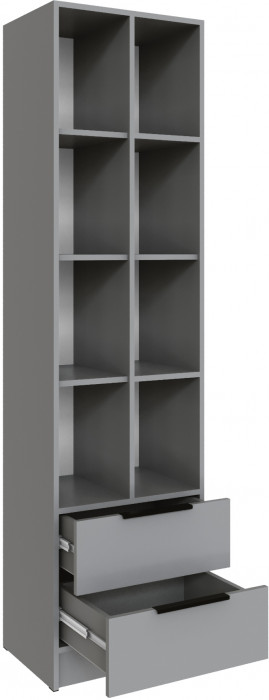 Шкаф Мадрид (0,5), Камень серый