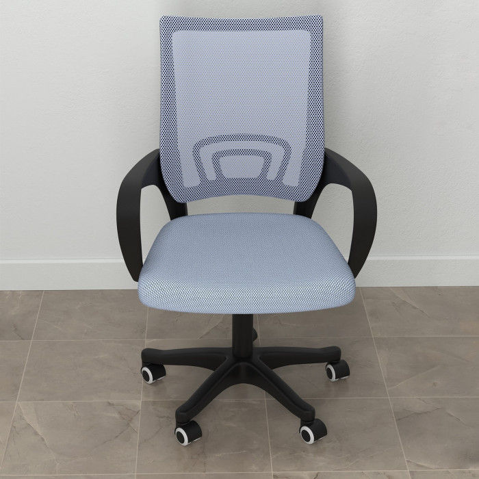 Кресло компьютерное Мебель--24 103, цвет серый, ШхГхВ 59х56х83-94 см., максимальная нагрузка 120 кг.