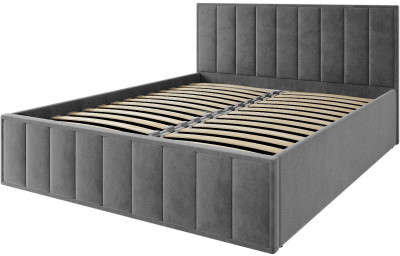 Кровать Лана 140, Графит софт