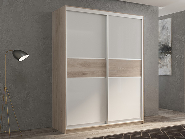 Шкаф-купе Кааппи 11 Кастелло Серый 140х45х230 см