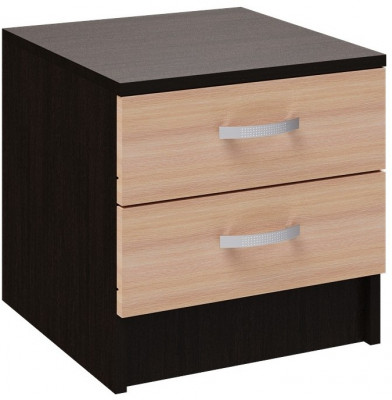 Ронда тумба прикроватная венге/дуб молочный