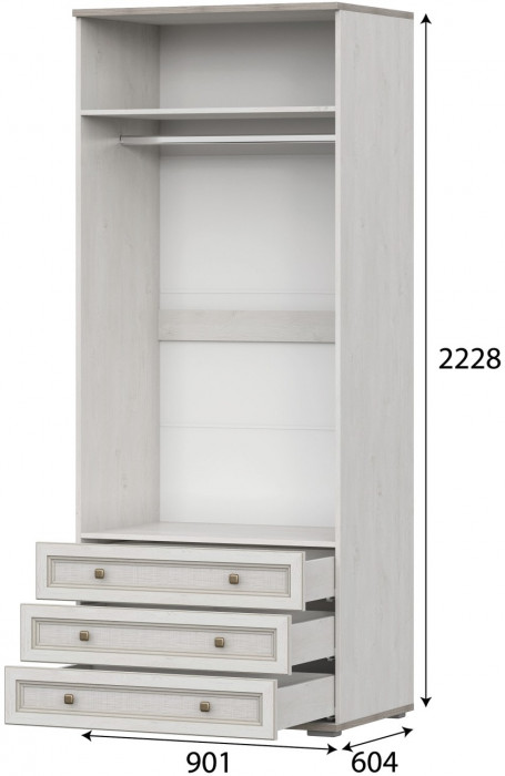 Александрия ШК-209 Шкаф Серия 3