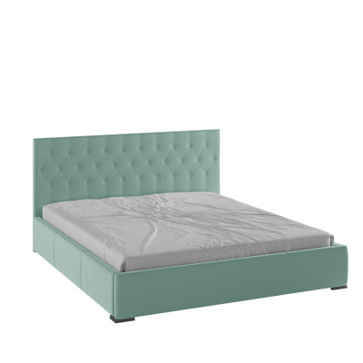 Октавия Кровать интерьерная 180 мятный ромб, ортопед