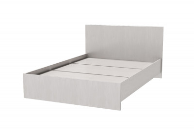 Кровать арт.017 (Настил) 1,6м, Ясень Анкор светлый (Скос)