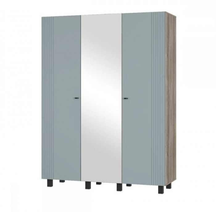 "Олива" ШК-08 Шкаф 3-х створчатый Дуб каньон/MF11