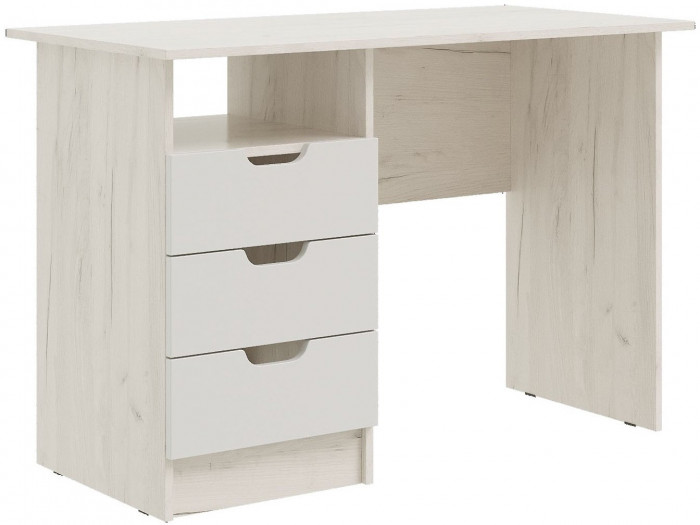 Модульная детская Юниор-4, композиция 1 (Шарли мокко, Крафт белый)