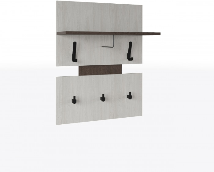 Модена Прихожая, композиция 4, Ясень анкор светлый/Венге