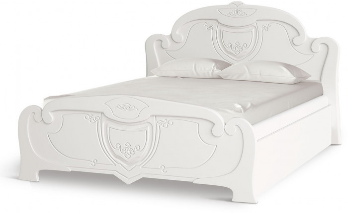 Модульная спальня Мария, белый глянец (Белый глянец)