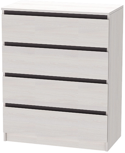 Модульная спальня Кэт-1, набор 2, Ясень Анкор Светлый/Графит