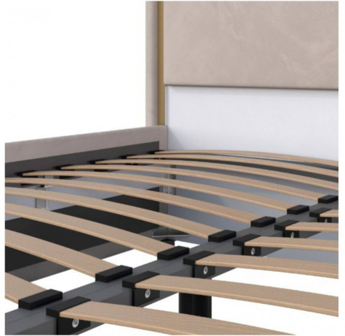 Кровать 160 с ортопед. основанием КР-431-М-16, Микровелюр Zeekr-3