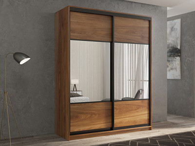 Шкаф-купе Кааппи 6 Кастелло Бренди 160х60х230 см