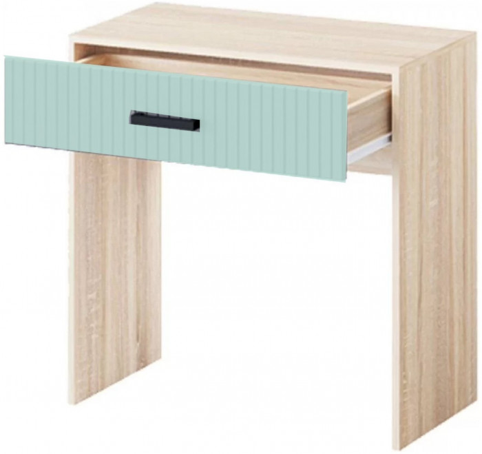 Модульная спальня Карина-6 МДФ, композиция 2 (Фисташка, Дуб Сонома)