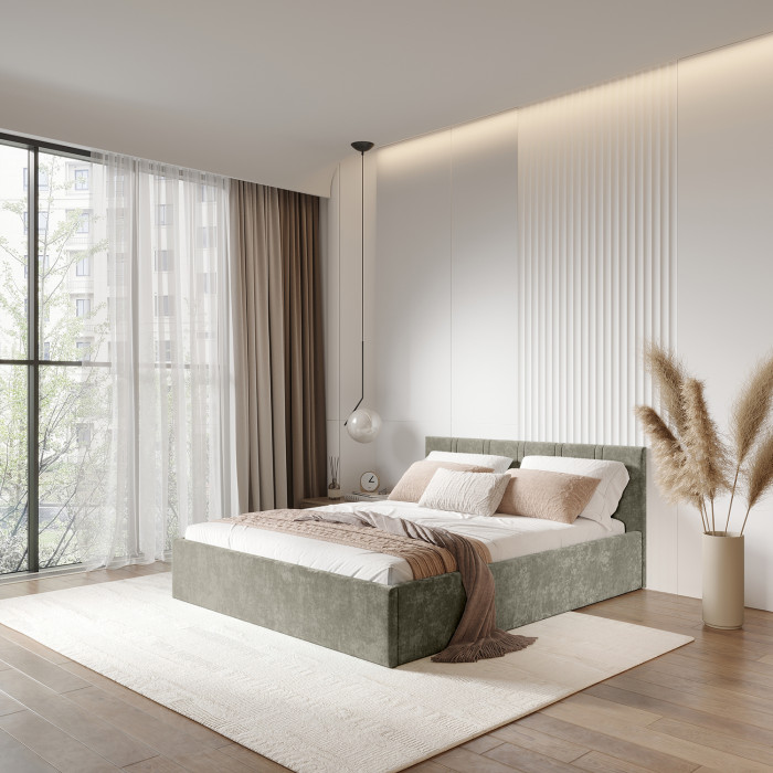 Кровать с подъемным механизмом Ника КР-08 120х200, Муссон