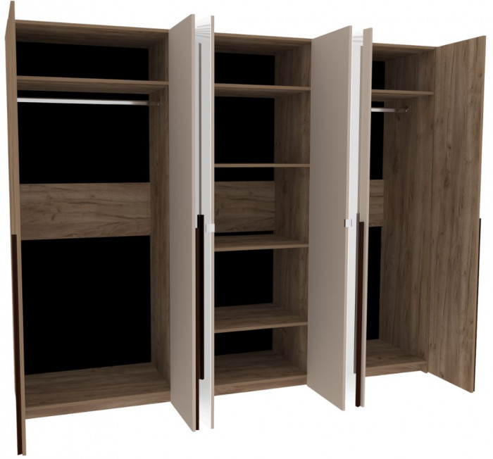 Шкаф для одежды и белья Кара 7