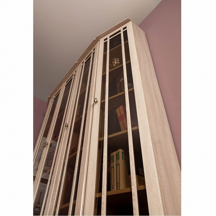 Шкаф книжный Шерлоск 31 правый, дуб сонома