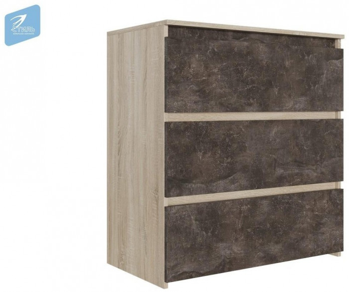 Милано-1 Комод (Белый, Белый)