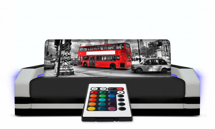 Диван книжка с принтом Автобус 1