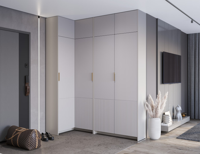 Шкаф навесной "Пандора" ШКН-08, Кашемир/Айриш MF03