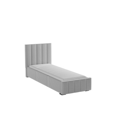 Нега Кровать интерьерная 900 светло-серый, ортопед