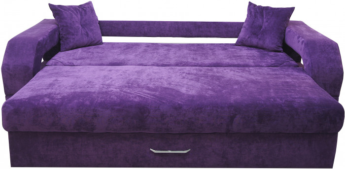 Диван еврокнижка Манчестер 160 ВЕЛЮР 08 ФИОЛЕТОВЫЙ НПБ