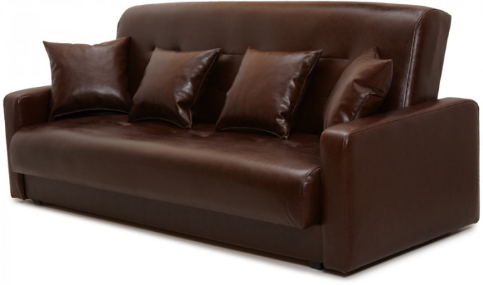 Диван Аккорд 140 коричневый ППУ