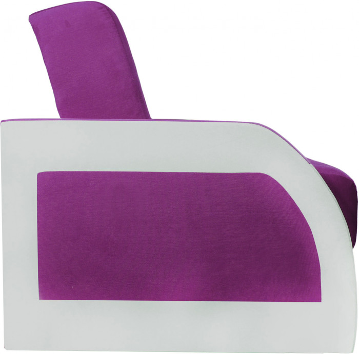 Диван-книжка Феникс 120 фиолетовый , пружинный блок Боннель