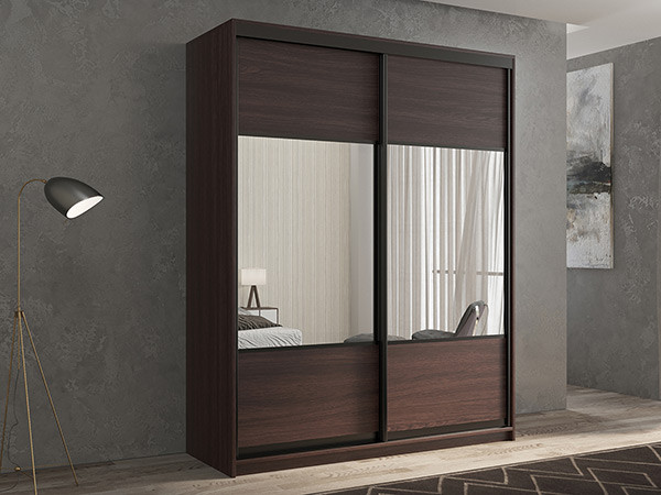 Шкаф-купе Кааппи 6 Венге 160х45х230 см