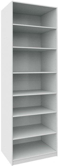 Гардеробная Квадро комплект (750) 3, Белый