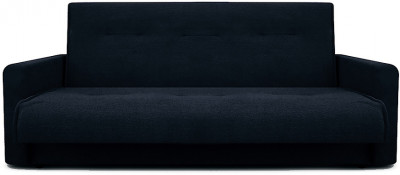 Диван Милан 120 черный, пружинный блок Боннель