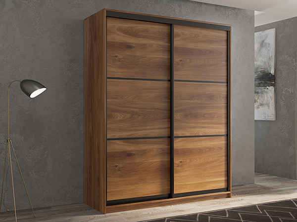 Шкаф-купе Кааппи 4 Кастелло Бренди 120х60х230 см