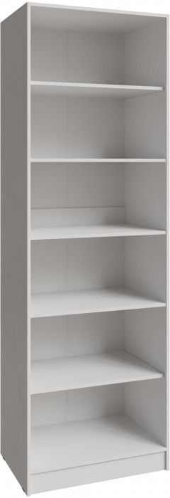 Шкаф Мадрид (0,75) с полками без зеркала, Белый