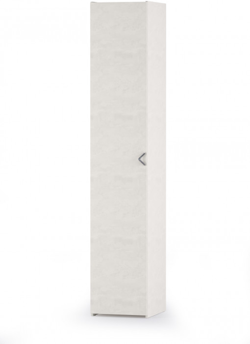 Амели Шкаф комбинированный 08.49, цвет шёлковый камень, ШхГхВ 43,4х50,9х230 см., универсальная сборка